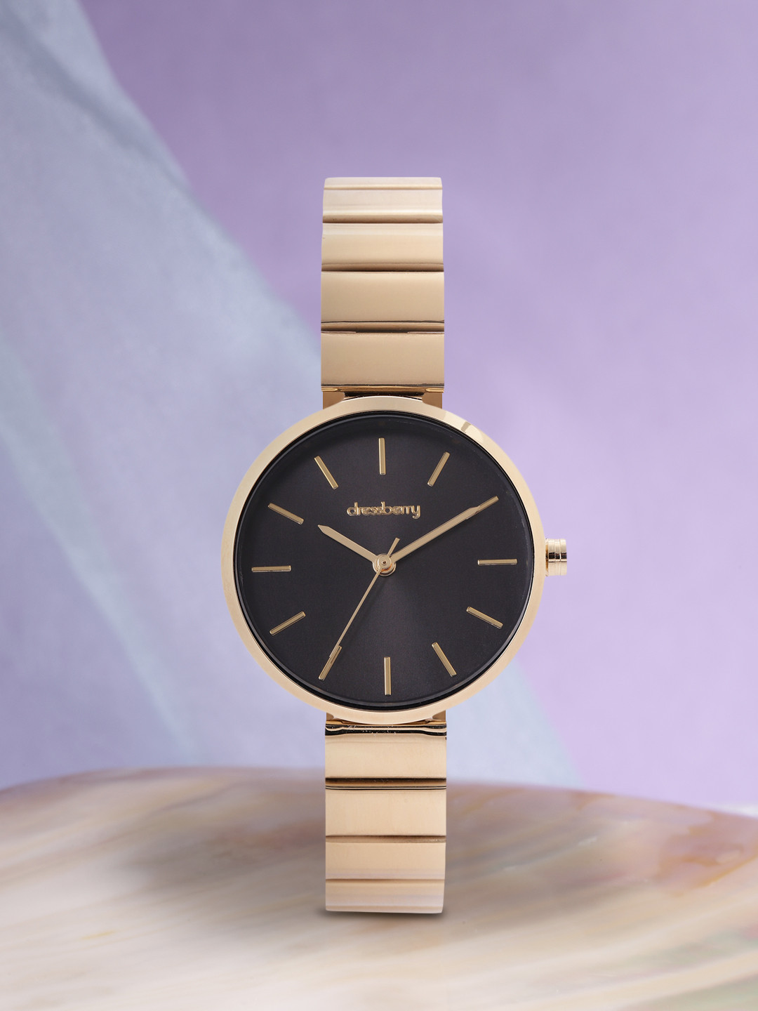 DressBerry Women Dial & Bracelet Style Straps Analogue Watch MFB-PN-PF-DK2916