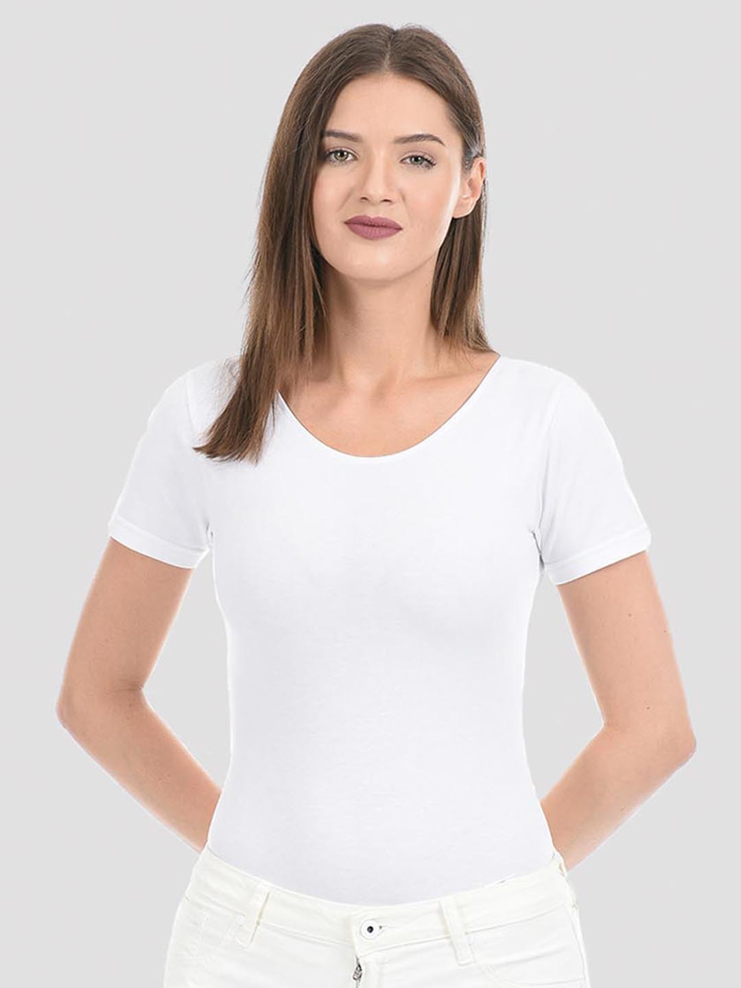 ONEWAY Cotton Round Neck Bodysuit