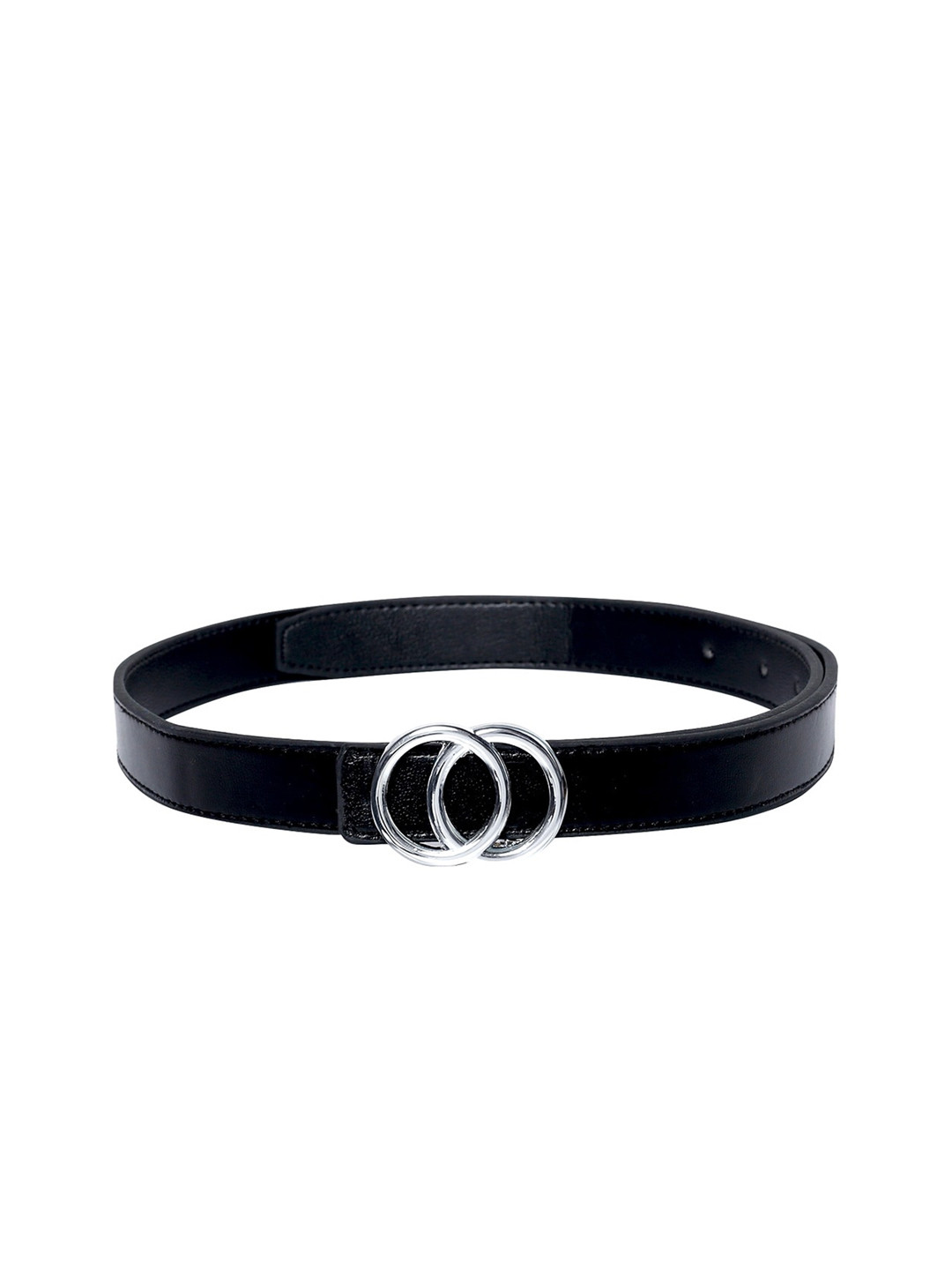 thickskin Kids Girls Black Non Leather Belts
