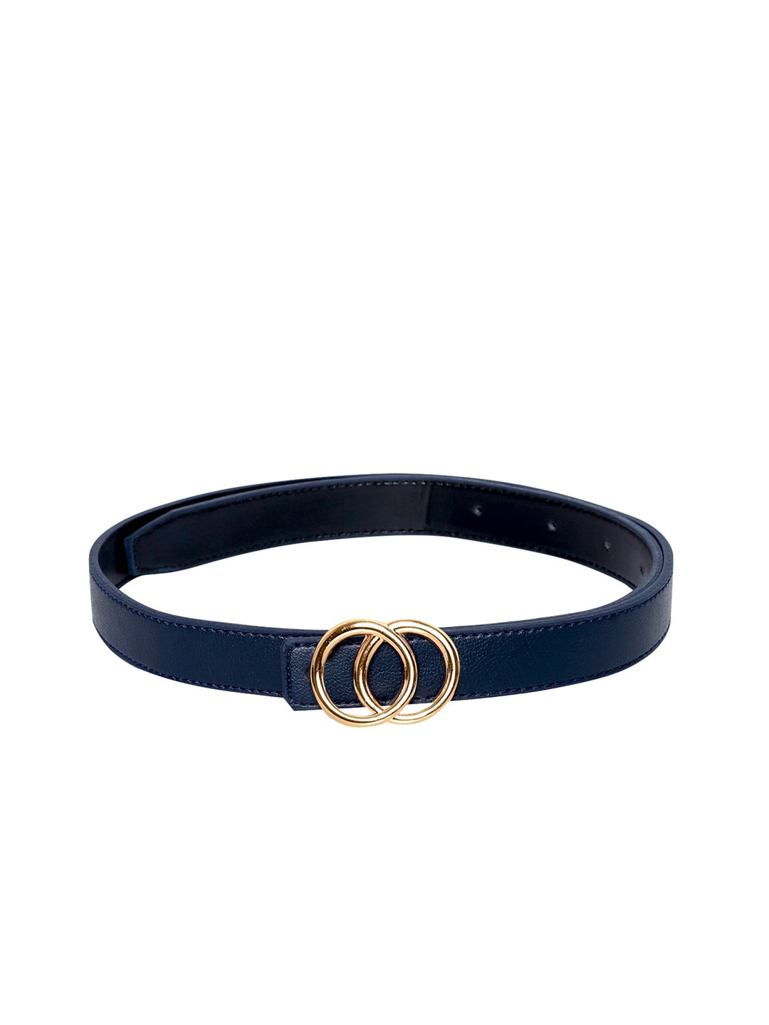 thickskin Girls Navy Blue & Gold Textured Belts