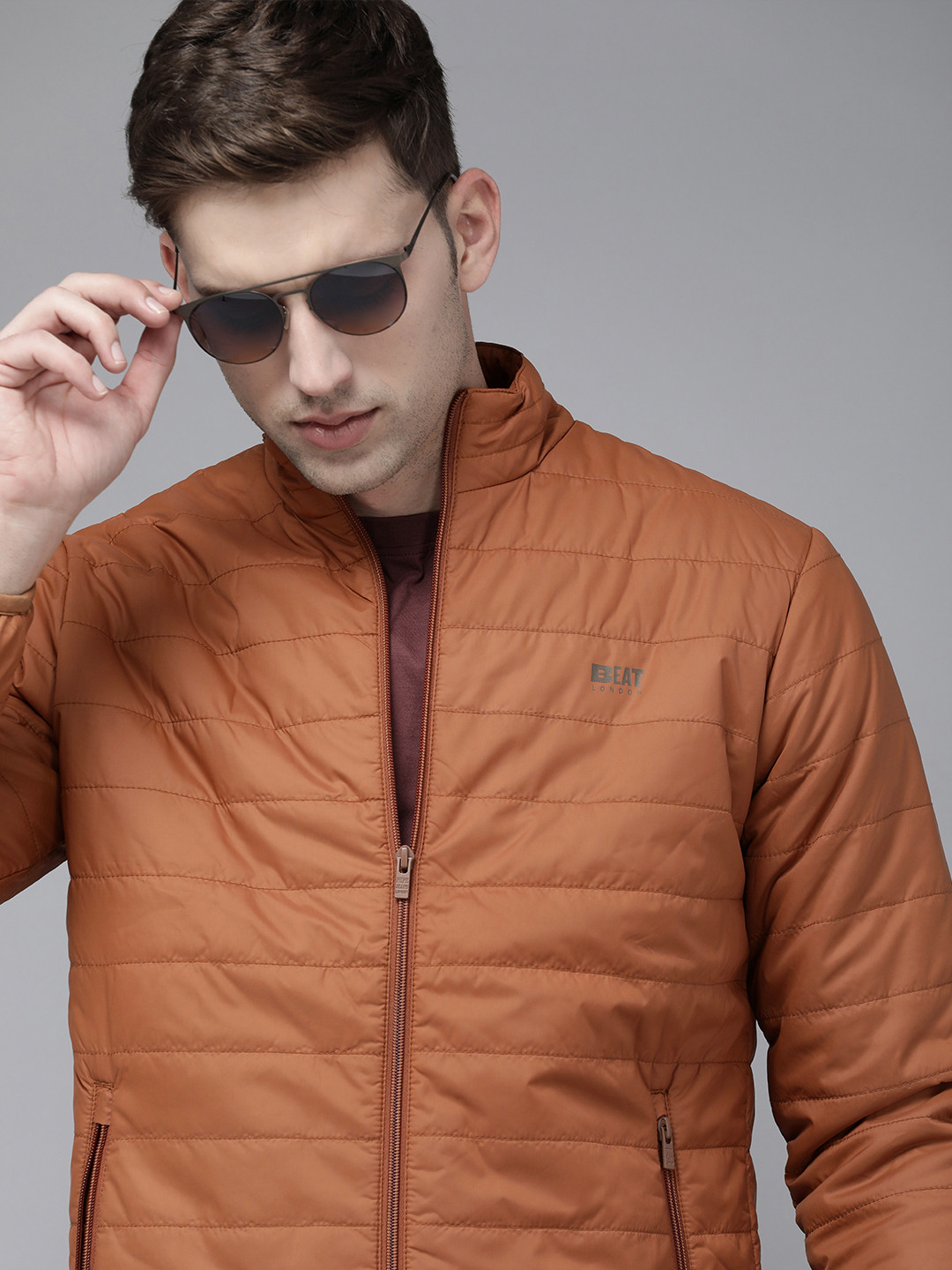 BEAT LONDON by PEPE JEANS Stand Collar Padded Jacket