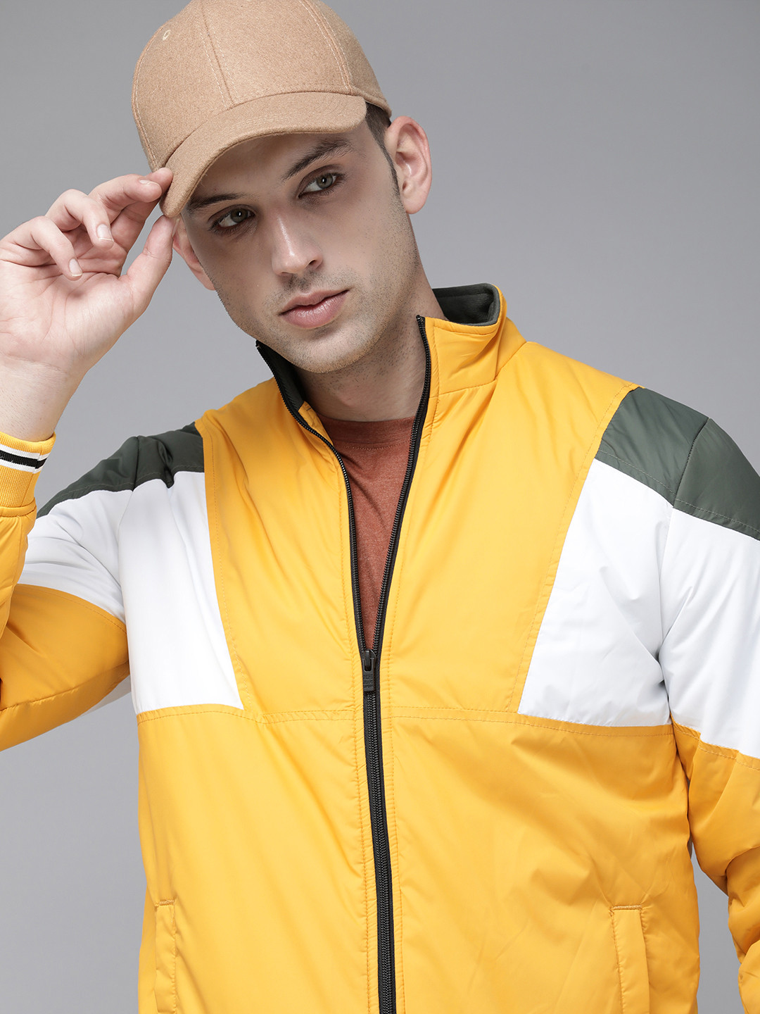 BEAT LONDON by PEPE JEANS Stand Collar Padded Jacket