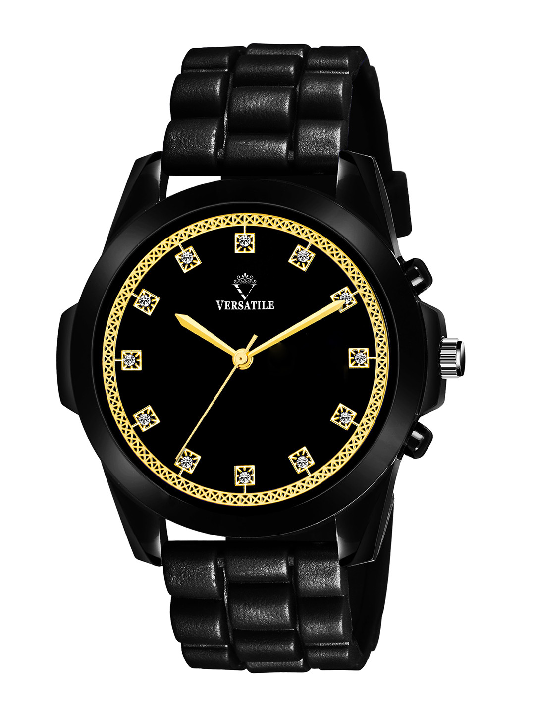 Versatile Premium Quality Sillicon Stap 2022 Newest Water Resistant Men's Analog watch