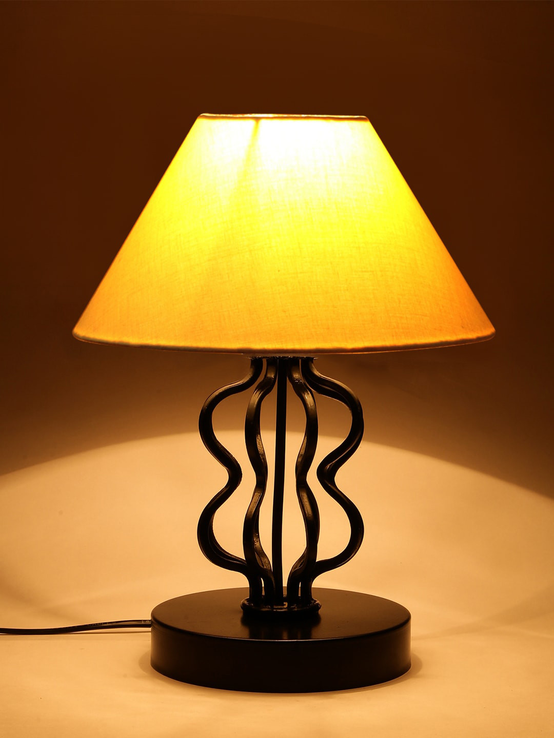 Devansh Yellow Table Lamp