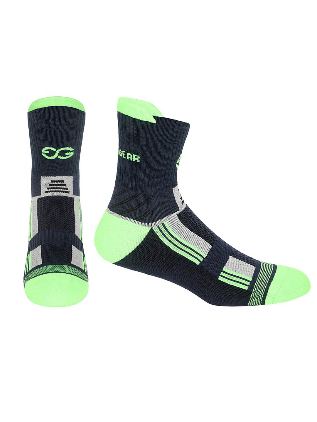 SuperGear Men Marathon Running Ankle Length Cotton Sports Socks