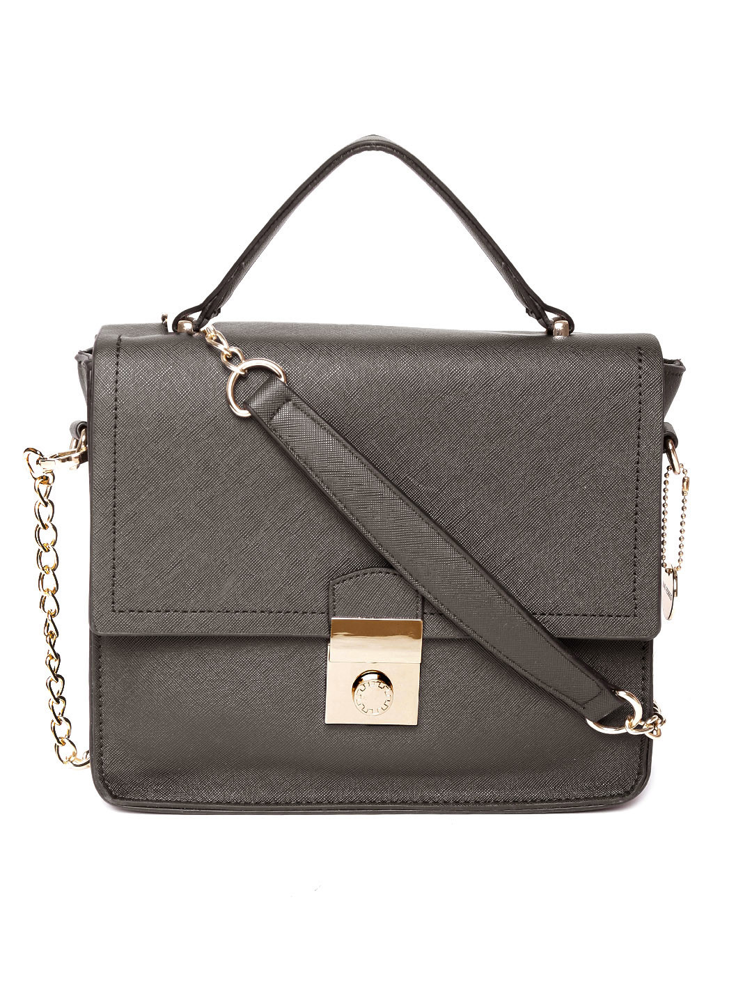 Lino Perros Coffee Brown Satchel Bag