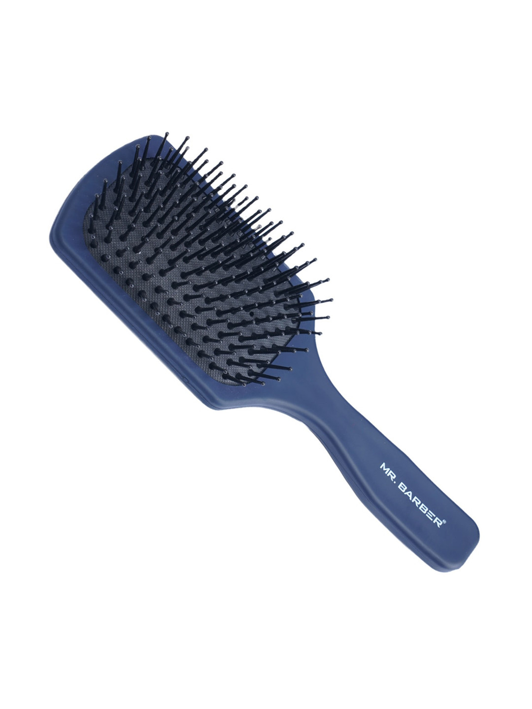 Mr Barber Flat Mate Blue Paddle Brush (Large)