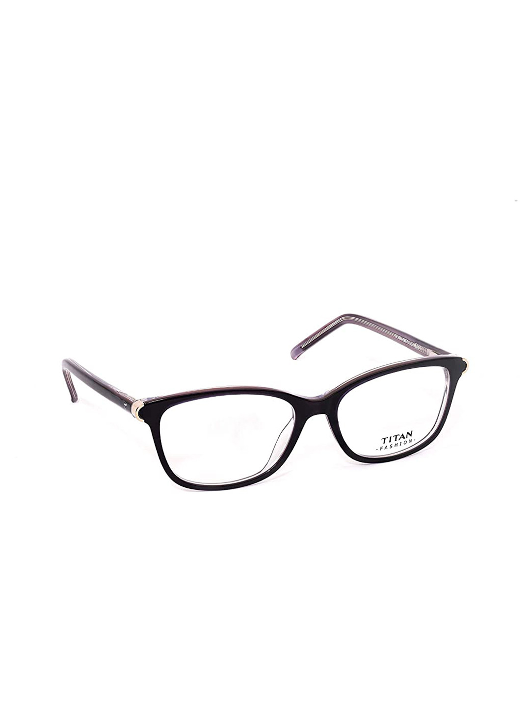 Titan Adults Unisex Purple Full Rim Rectangle Frames