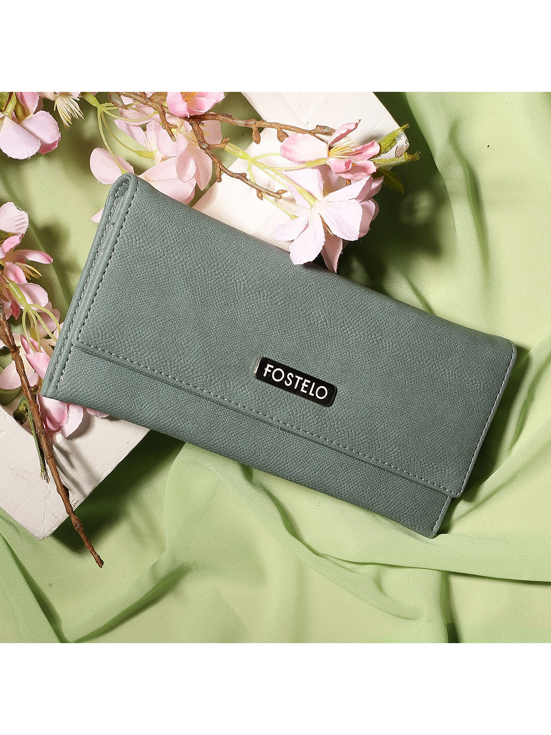 Fostelo Grey Purse Clutch