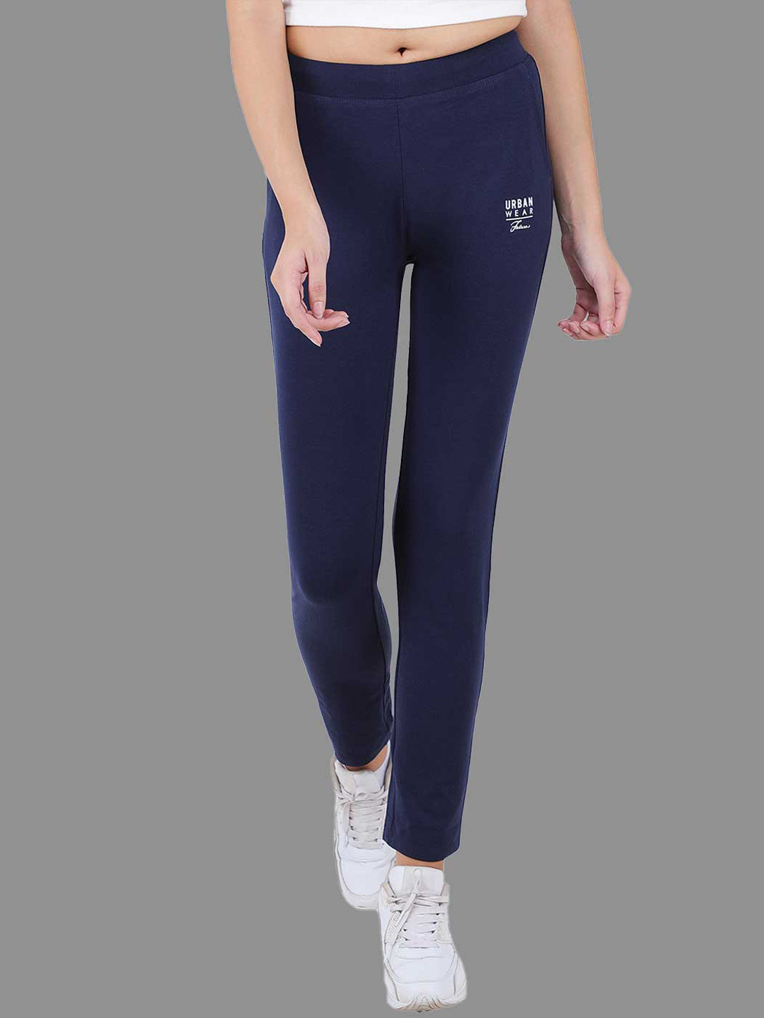 FUTURO Women Navy Blue Comfort Track Pants