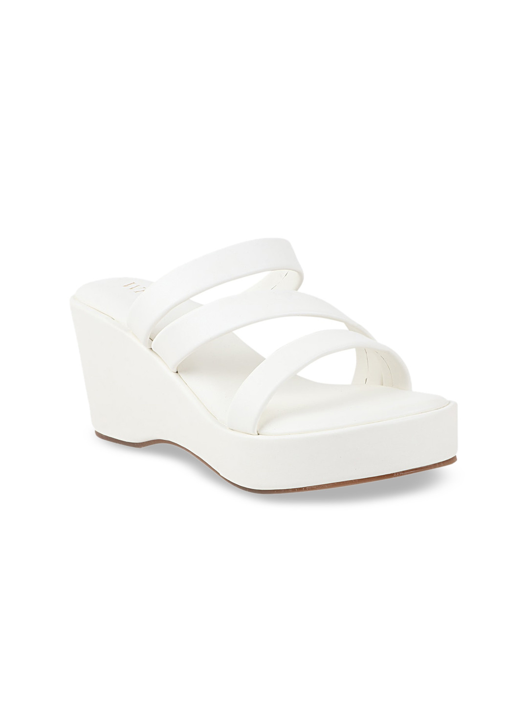 THE WHITE POLE White Party Wedge Gladiators