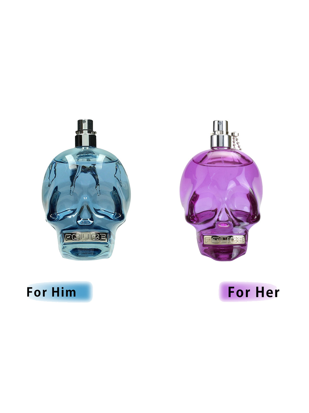 Police Set of To Be Man Eau de Toilette & To Be Woman Eau de Parfum - 125 ml Each