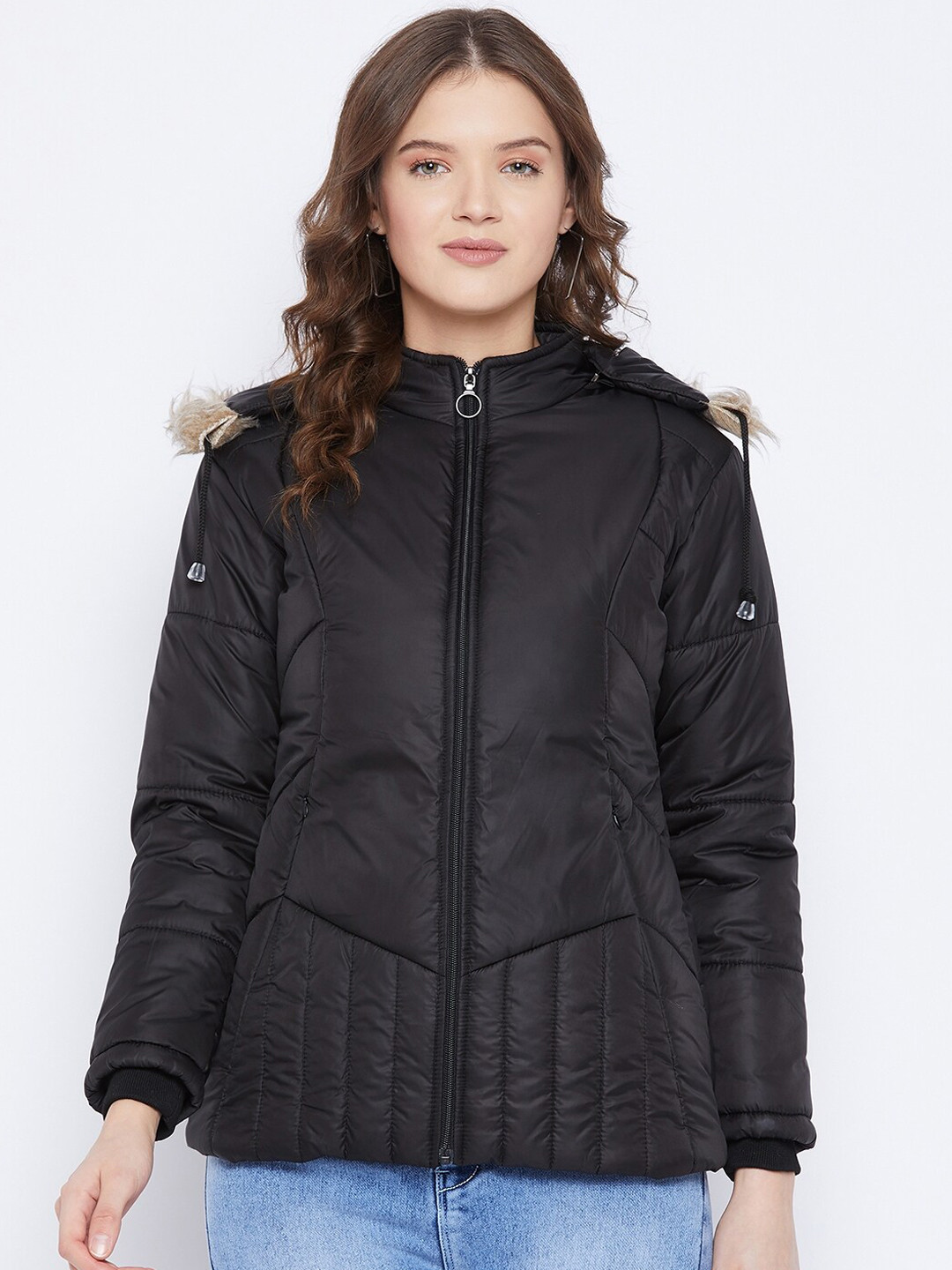 VERO AMORE Women Black Insulator Outdoor Parka Jacket