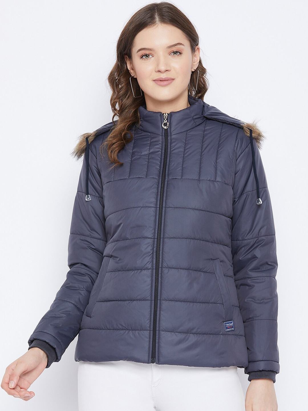 VERO AMORE Women Grey Insulator Outdoor Parka Jacket