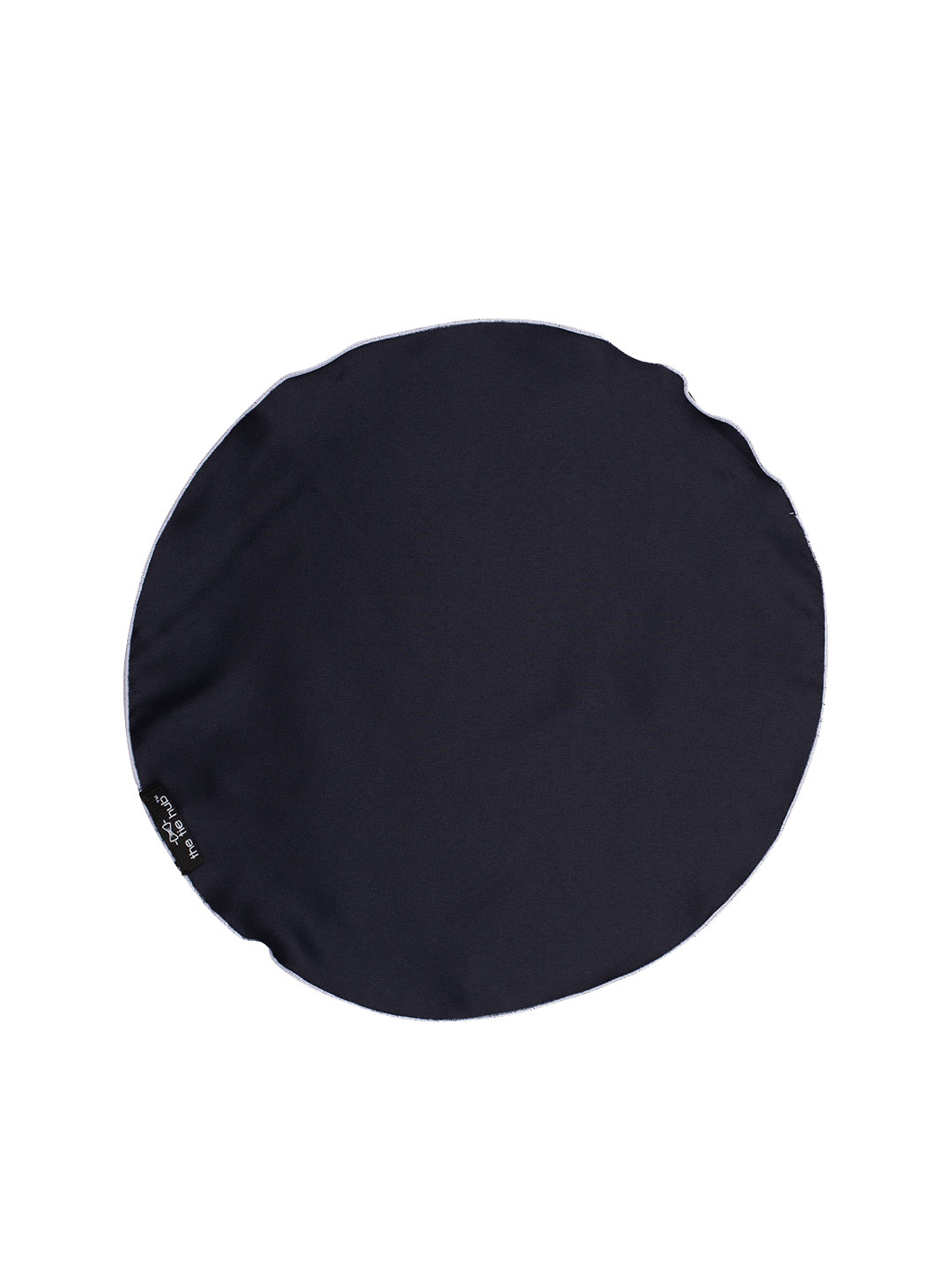 The Tie Hub Men Navy Blue and White border Pocket Square