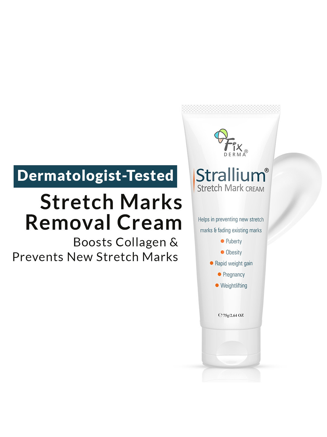 Fixderma Strallium Stretch Mark Cream 75g