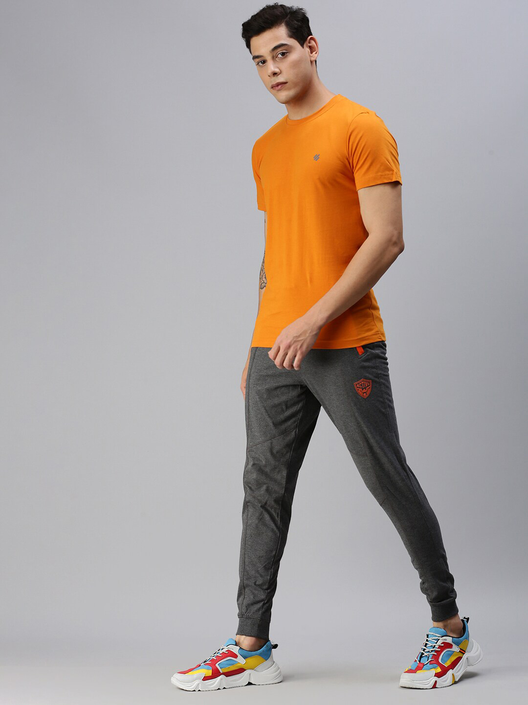 ONN Men Orange T-shirt