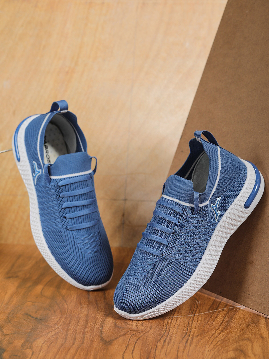 ABROS Women Blue Mesh Running Shoes