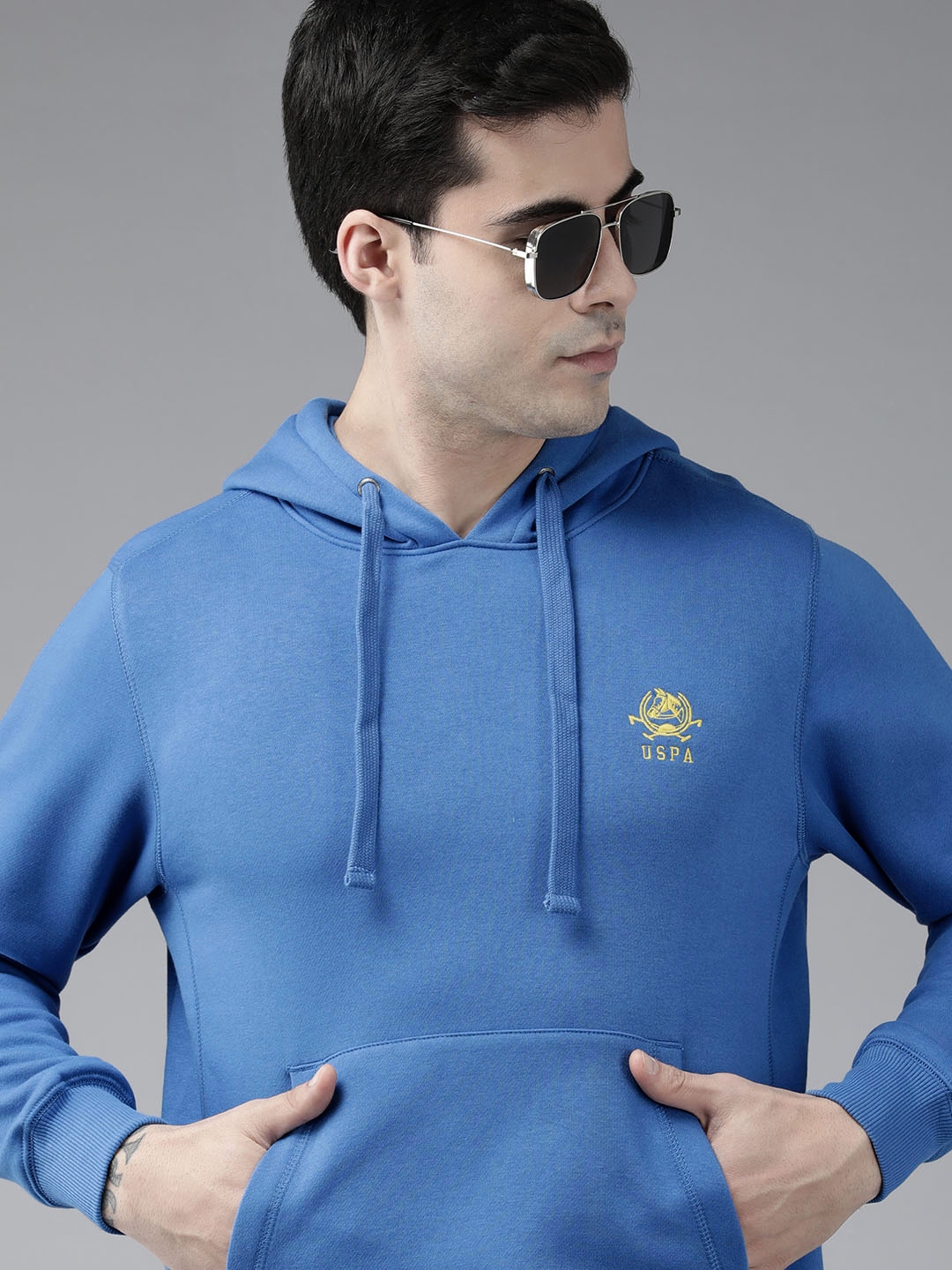 Polo hooded cheap sweatshirt men's