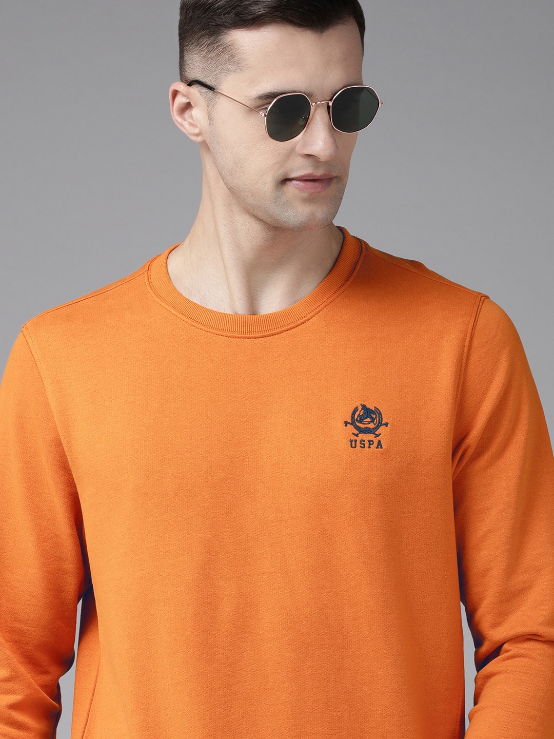 Dark orange sweatshirt outlet