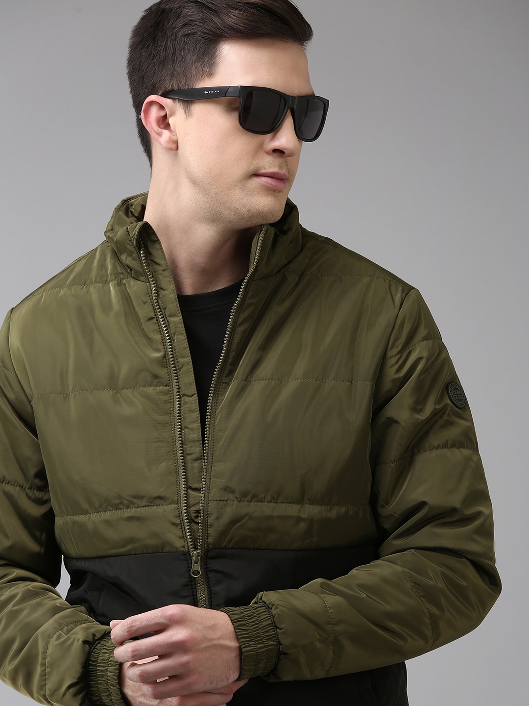 Olive green polo outlet windbreaker