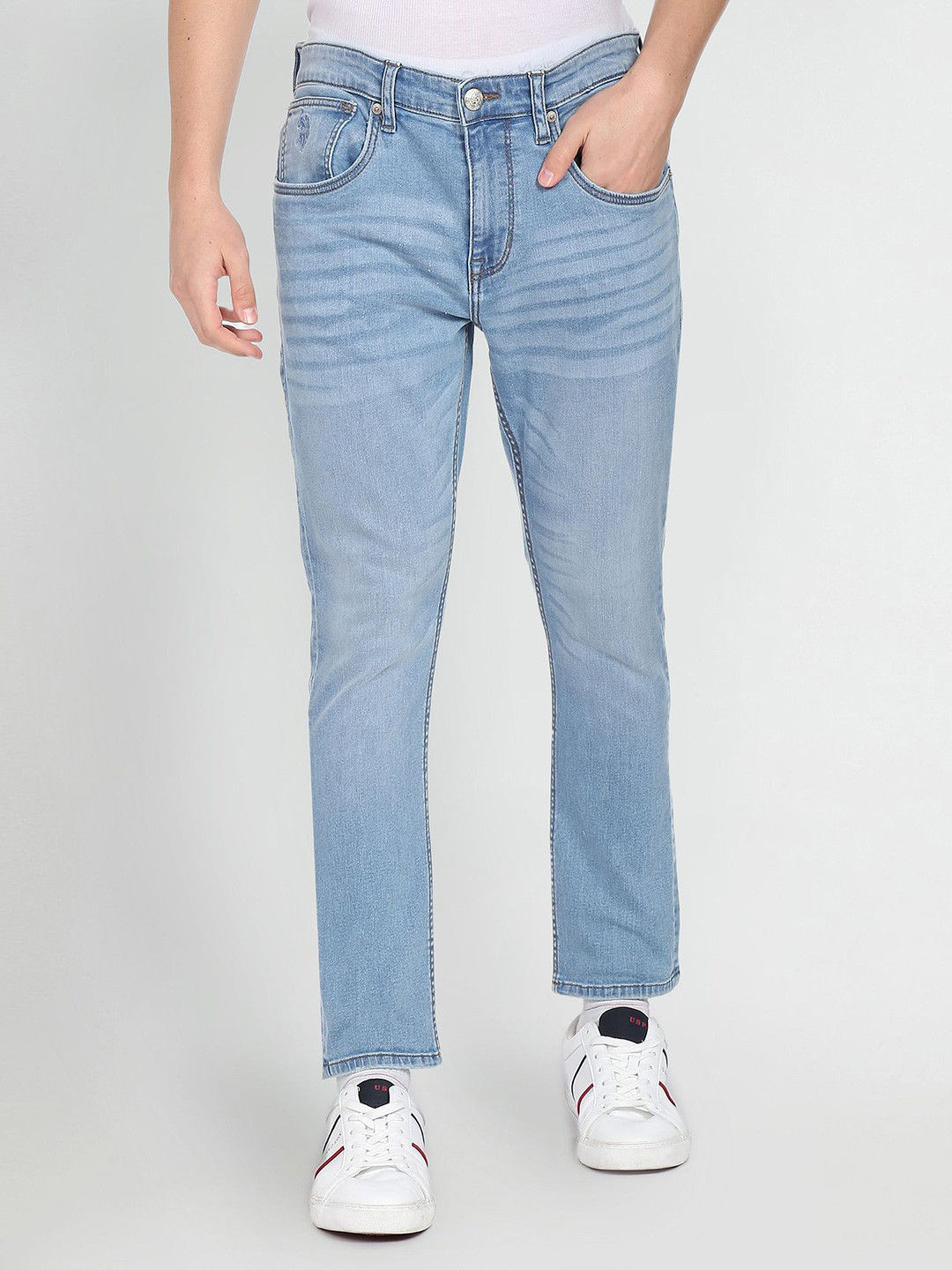 U.S. Polo Assn. Denim Co. Henry Cropped Fit Jeans
