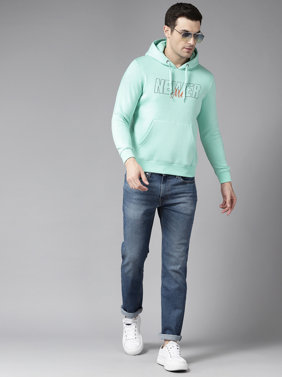 Blackberrys Printed Hooded Sweatshirt