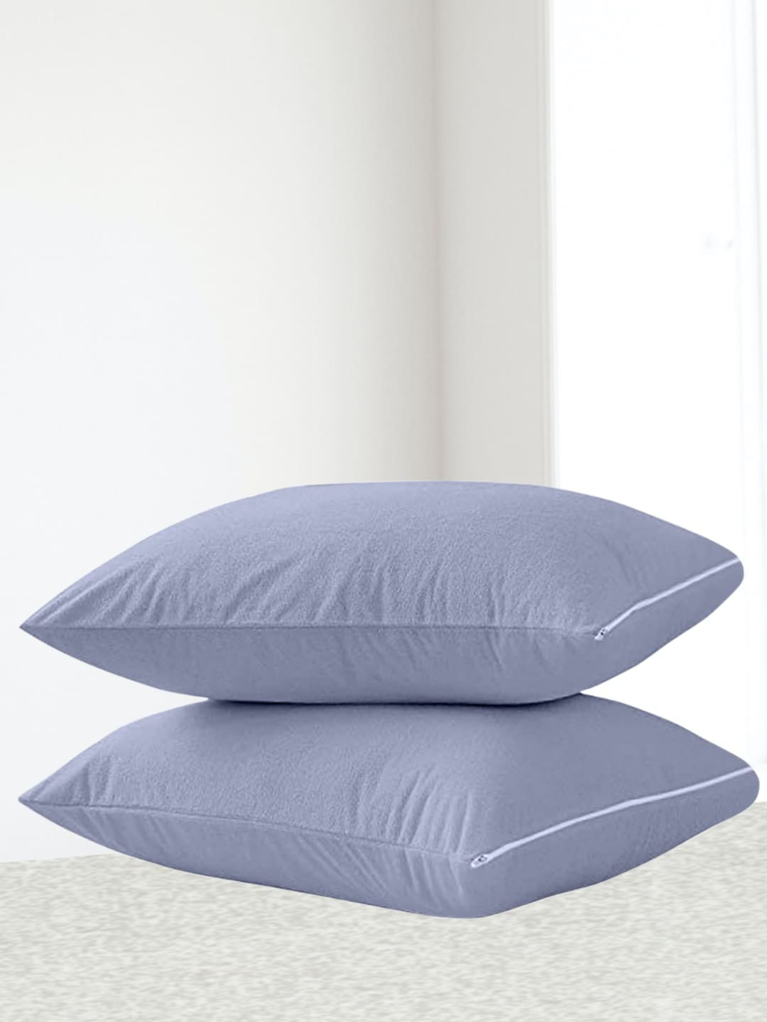 Trance Home Linen Grey Waterproof Small Pillow Protector