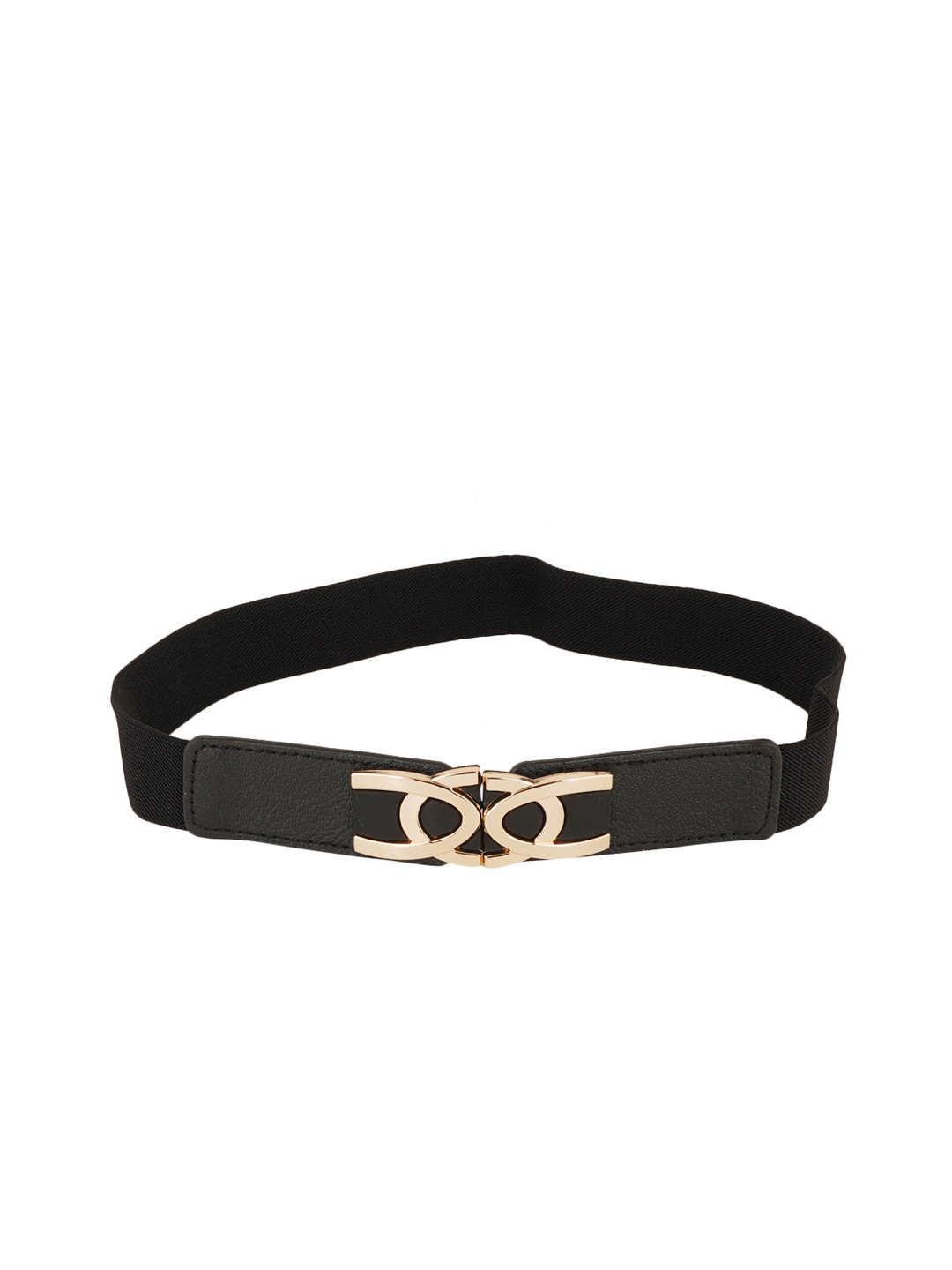 Style Shoes Women Black Solid Belt