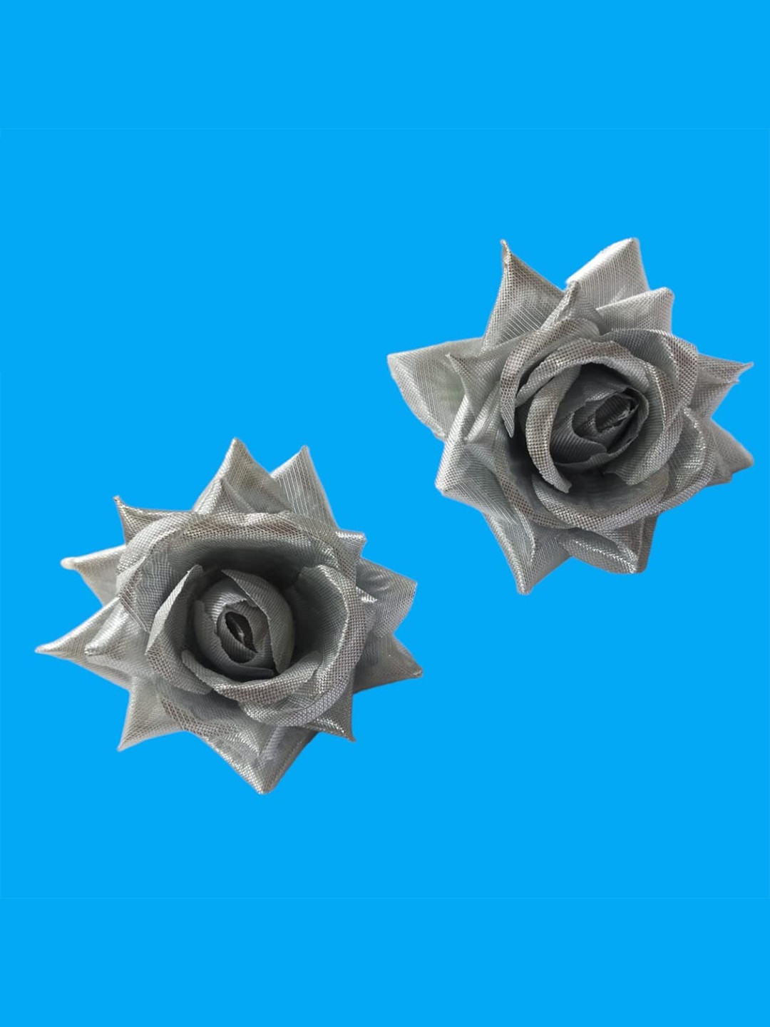 LYF5STAR Women Silver-Toned Set of 2 U Pins