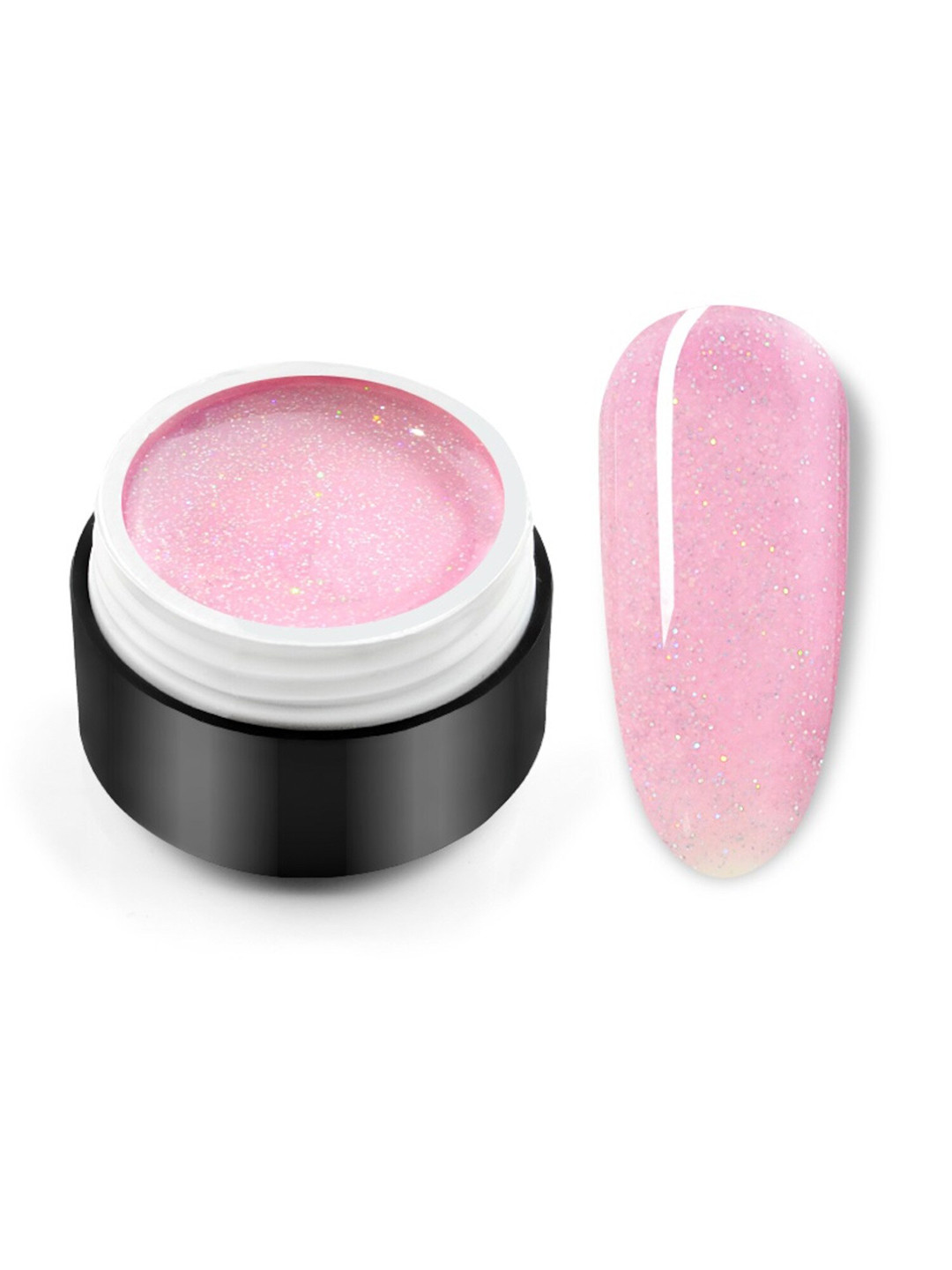 VENALISA Black Seashell Pearl Effect Color UV & LED Nail Gel Polish 5 ml - U06