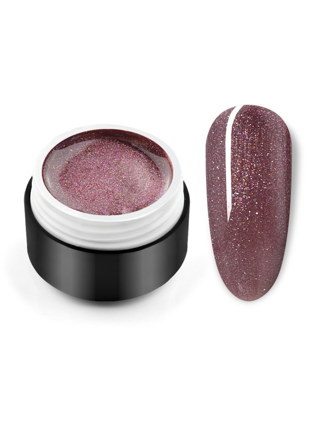 VENALISA Black Seashell Colo Pearl Effect Color UV Gel Polish 5 ml - U10