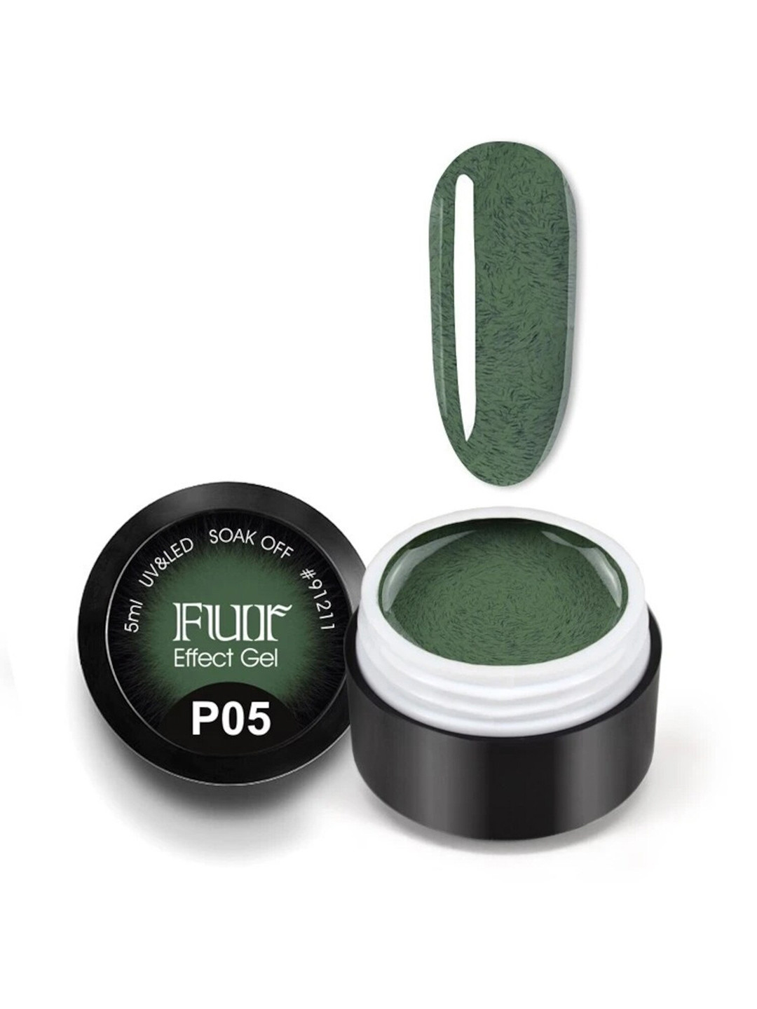 VENALISA Fur Effect Japan Sugar Glitter UV Gel Nail Polish 5 ml - P05