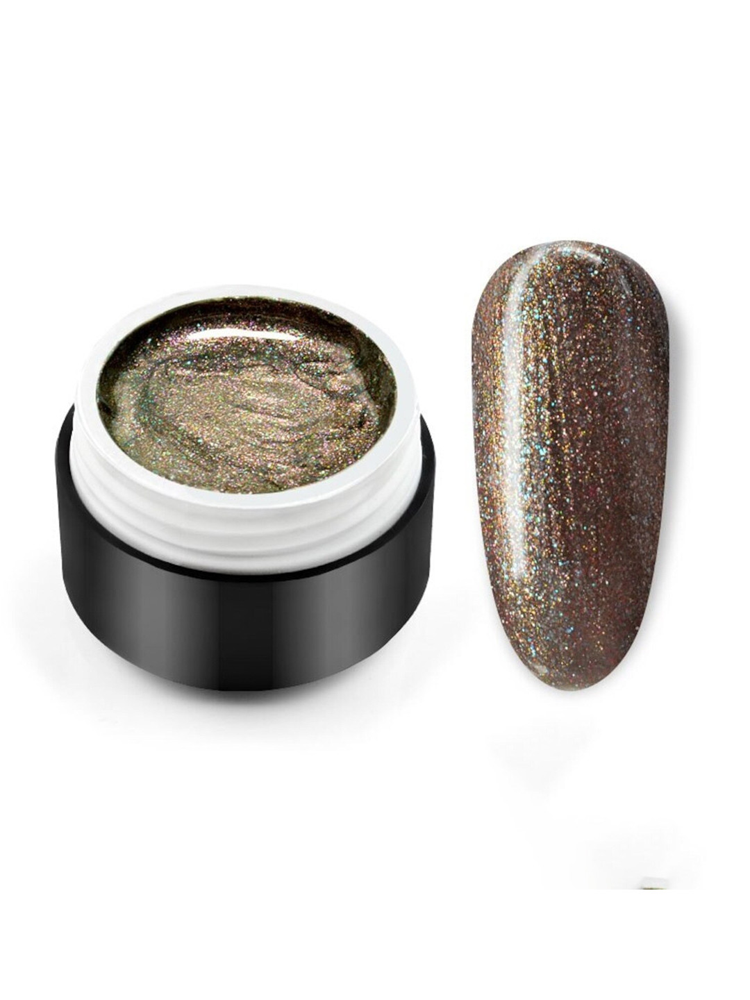 VENALISA Soak Off UV & LED Laser Rainbow Platinum Gel Nail Polish 5 ml - Shade H21