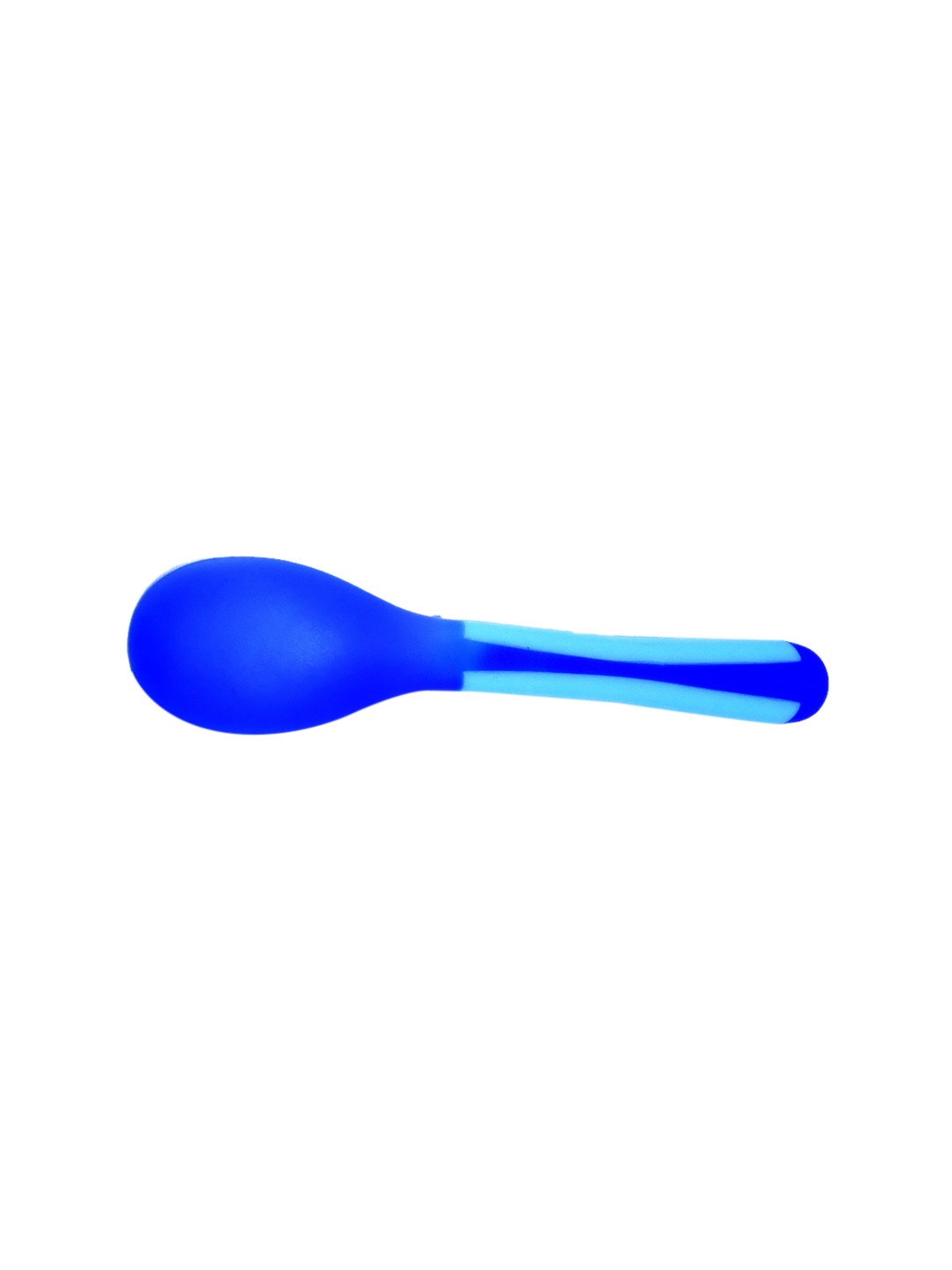 The Little Lookers Kids Blue Solid Spoon Baby Utensils