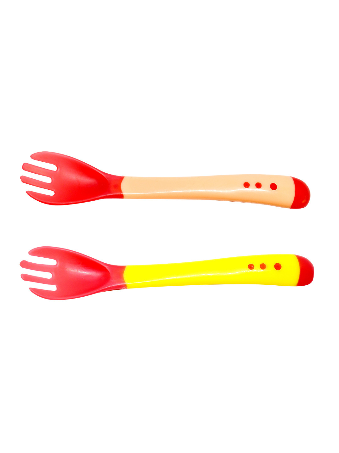 The Little Lookers Kids Red Baby Utensils