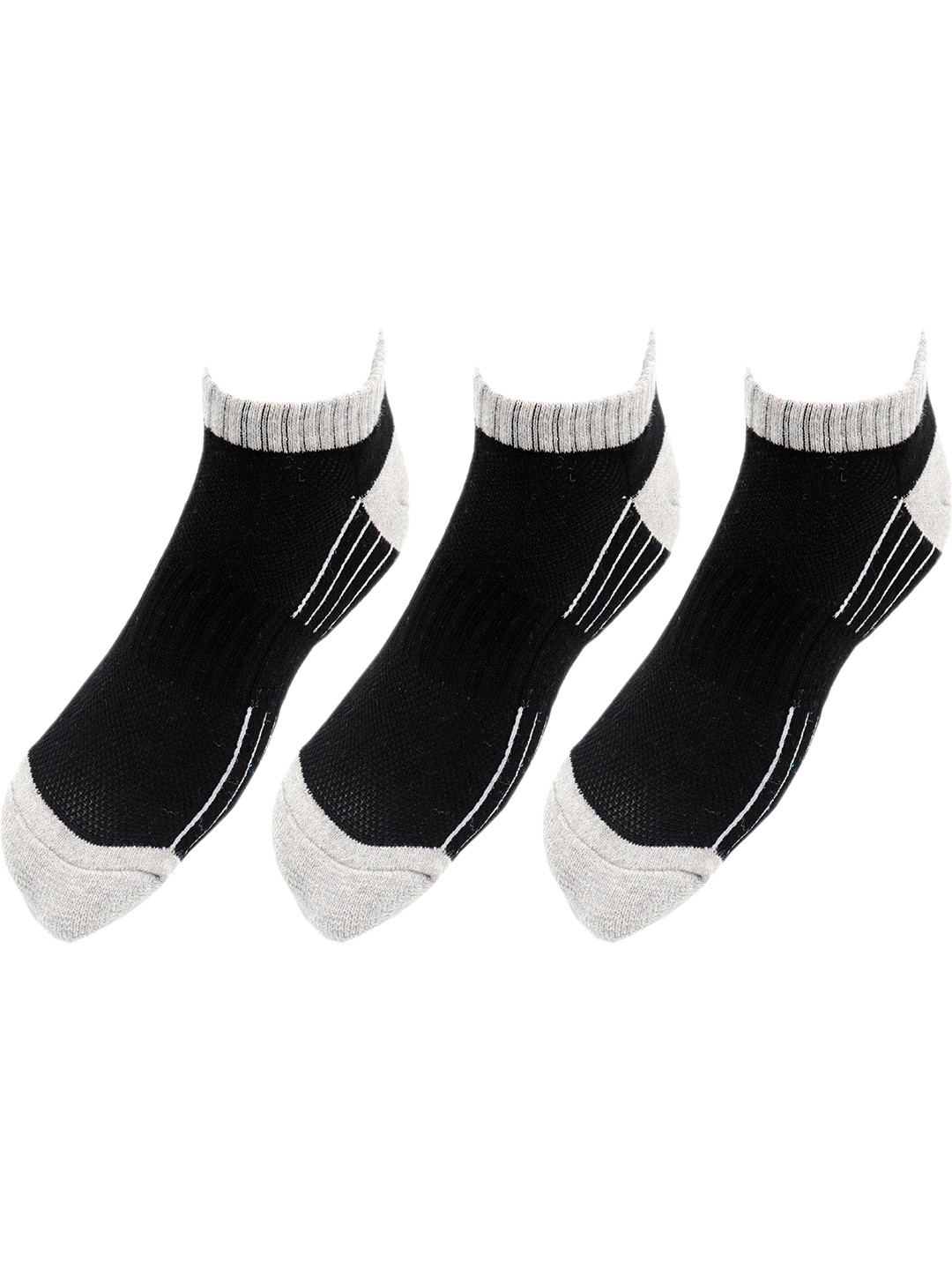 RC. ROYAL CLASS Men Pack of 3 Assorted Ankle Length Cotton Socks