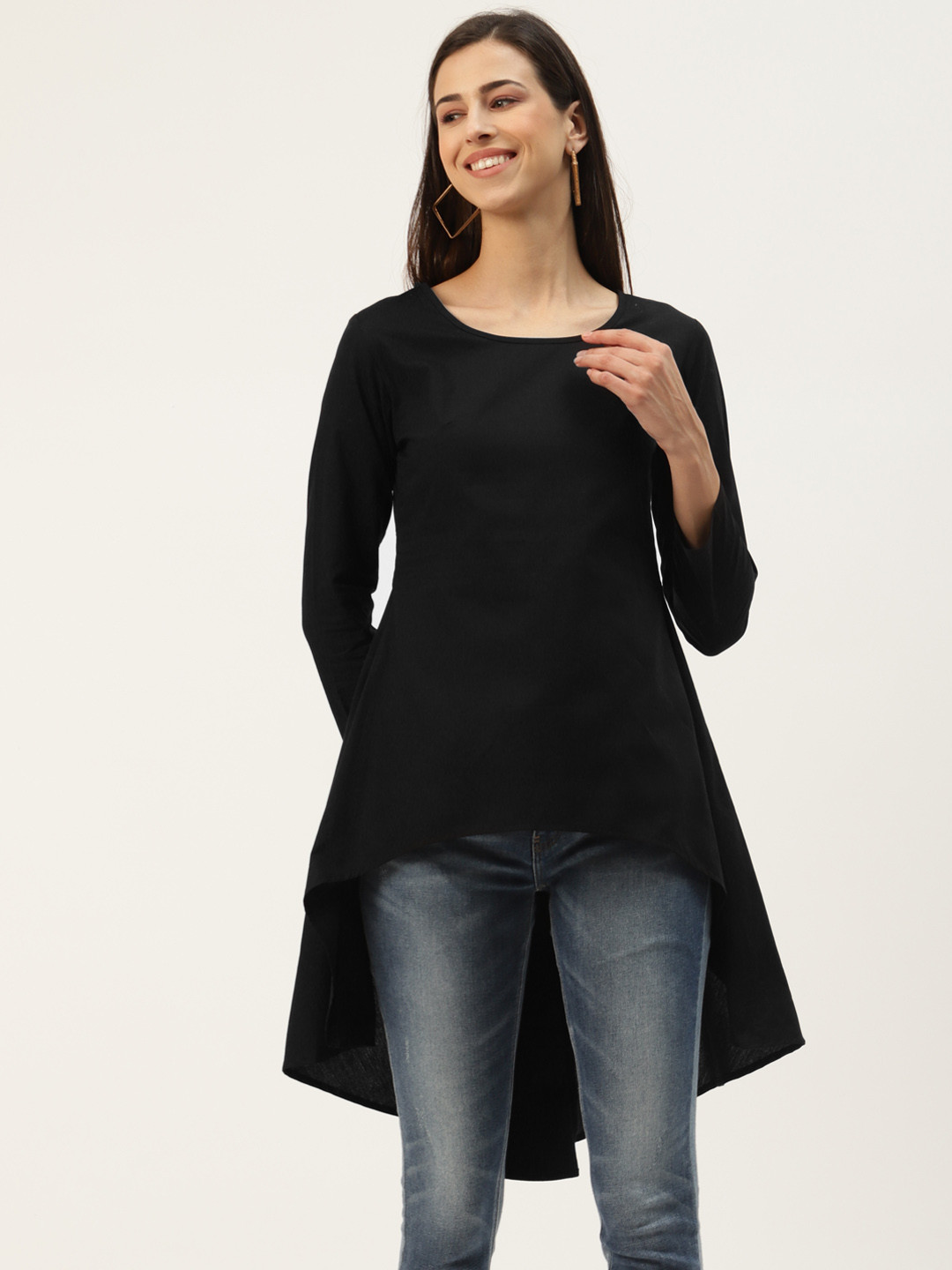 BRINNS Black High-Low Top