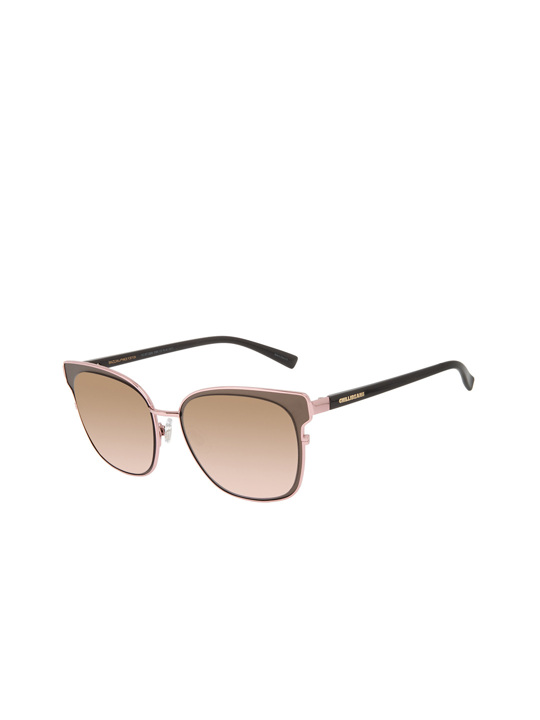 Chilli Beans Women Tan Lens & Black Frame Square Sunglasses OCMT30082095