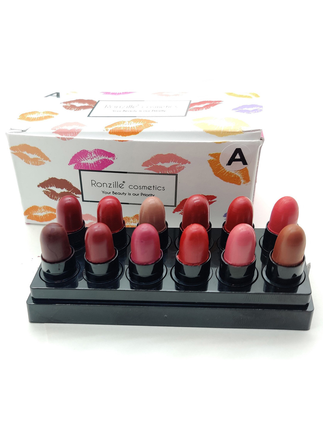 Ronzille Women Bullet Lipstick Shade-A, 24g