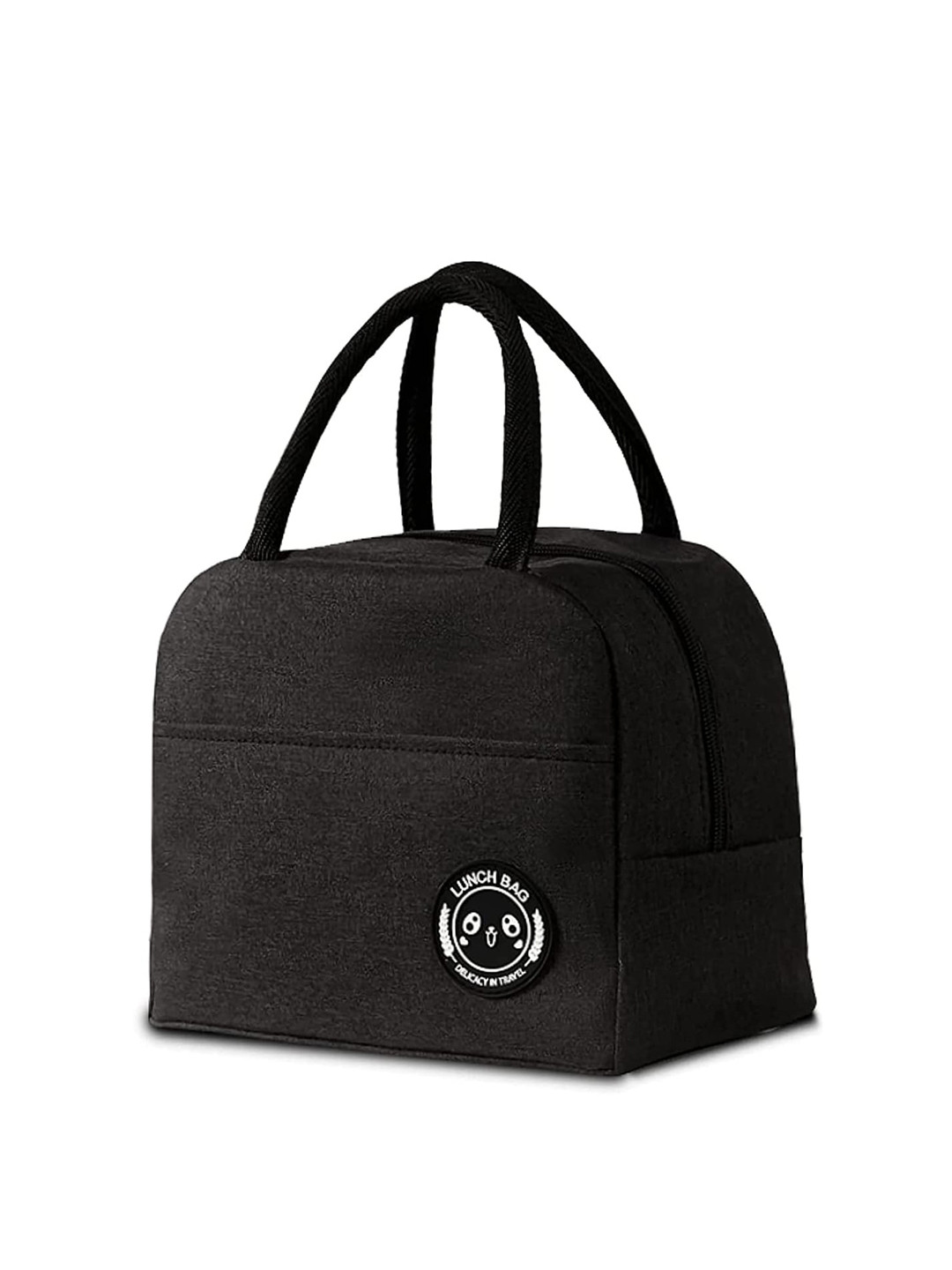 HOUSE OF QUIRK Black Small Insulated Lunch Bag