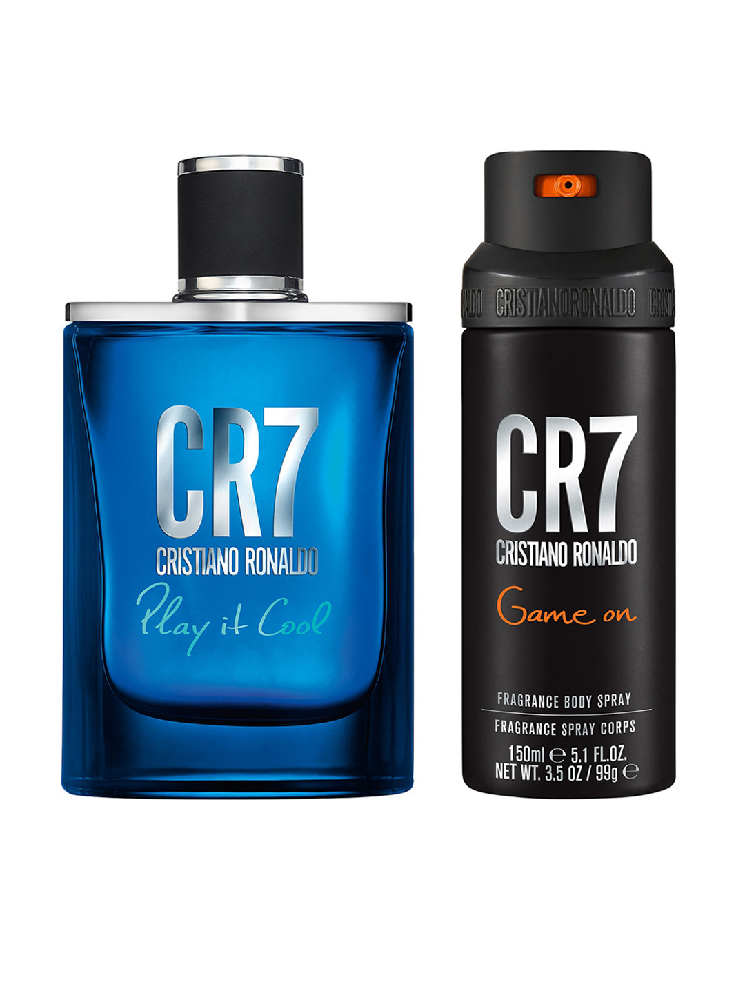 CRISTIANO RONALDO Men CR7 Game On Deodorant 150 ml & Play It Cool Eau De Toilette 50 ml