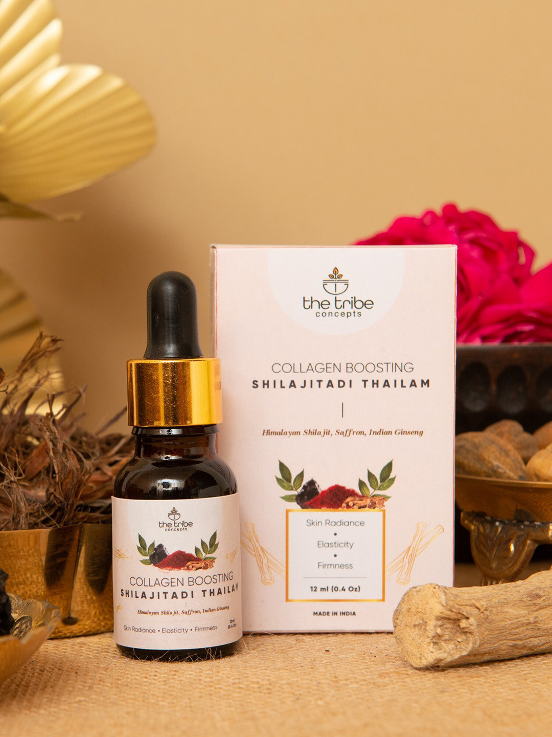 The Tribe Concepts Collagen Boosting Shilajitadi Thailam - 15 ml