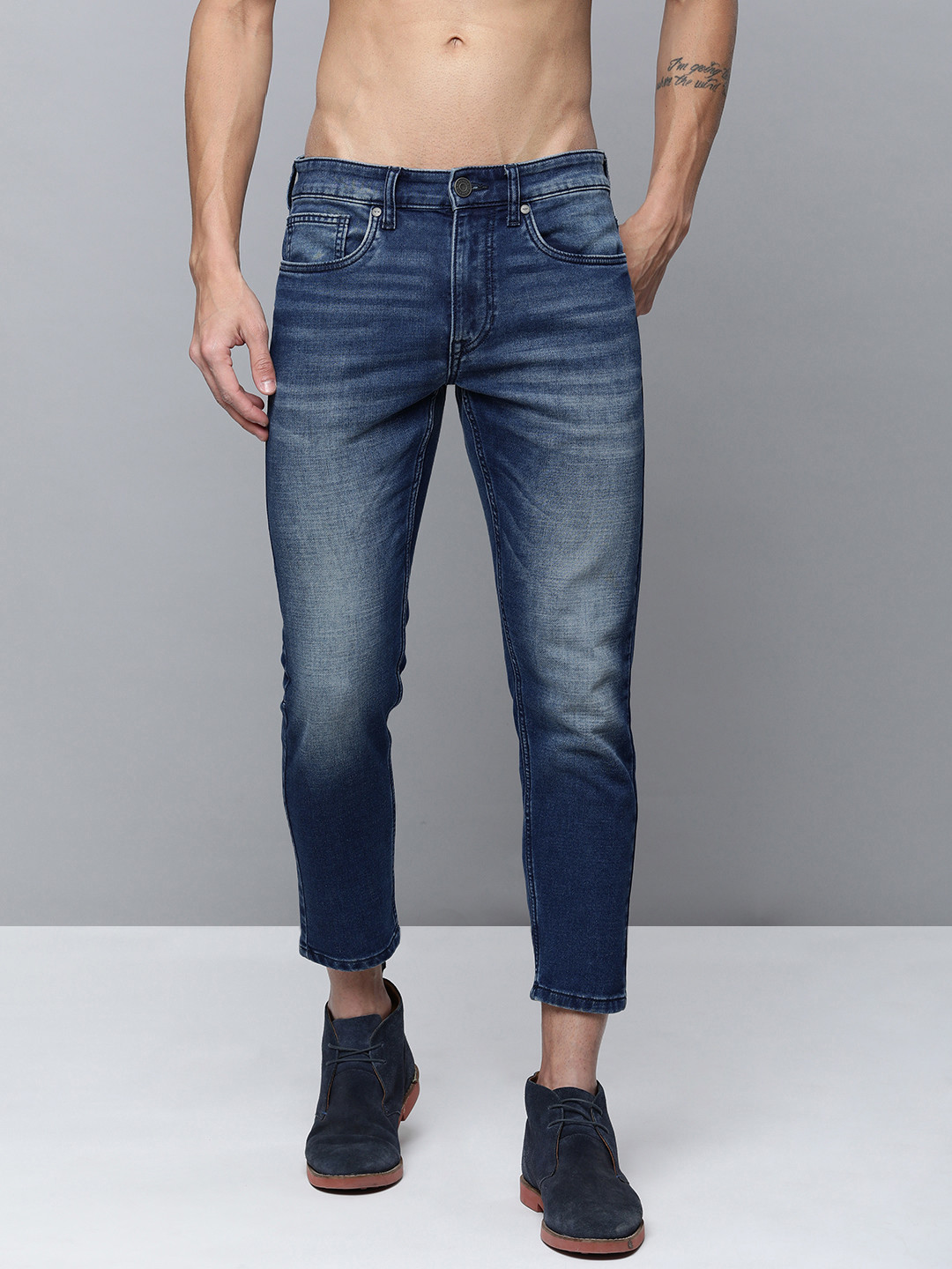 Flying Machine Men Faded Jeans