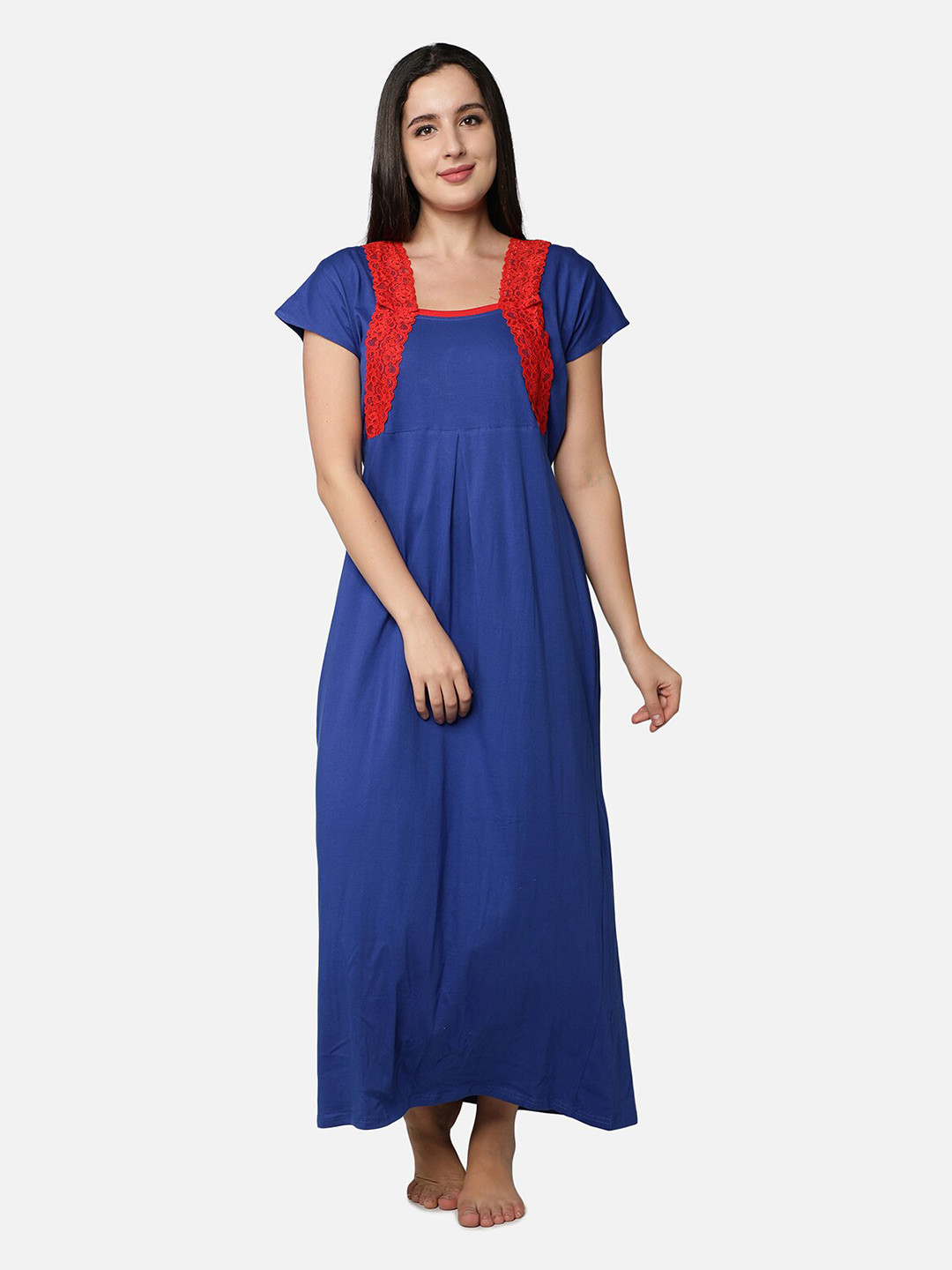 Be You Blue Maxi Nightdress