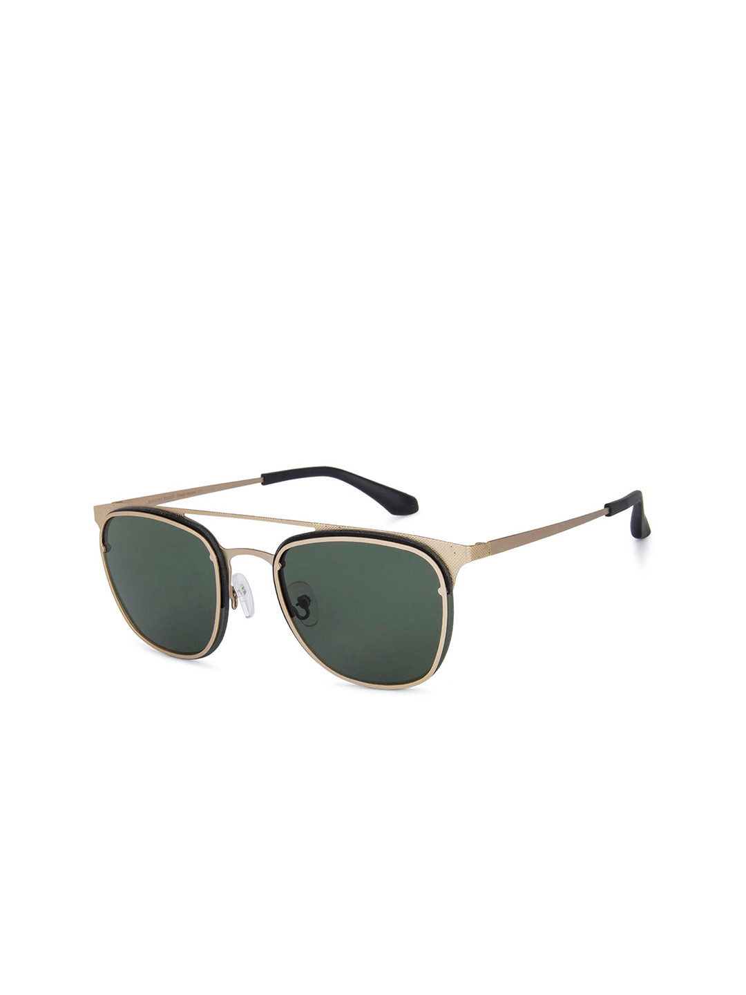 Vincent Chase by Lenskart Unisex Green Lens & Yellow Other Sunglasses with UV Protected Lens