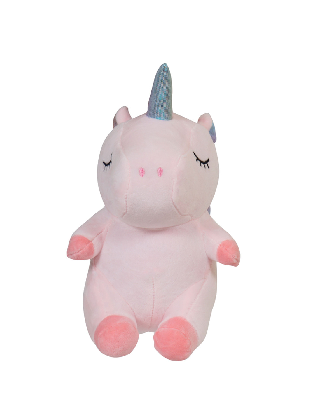 Ultra Pink Unicorn Feather Soft Toy