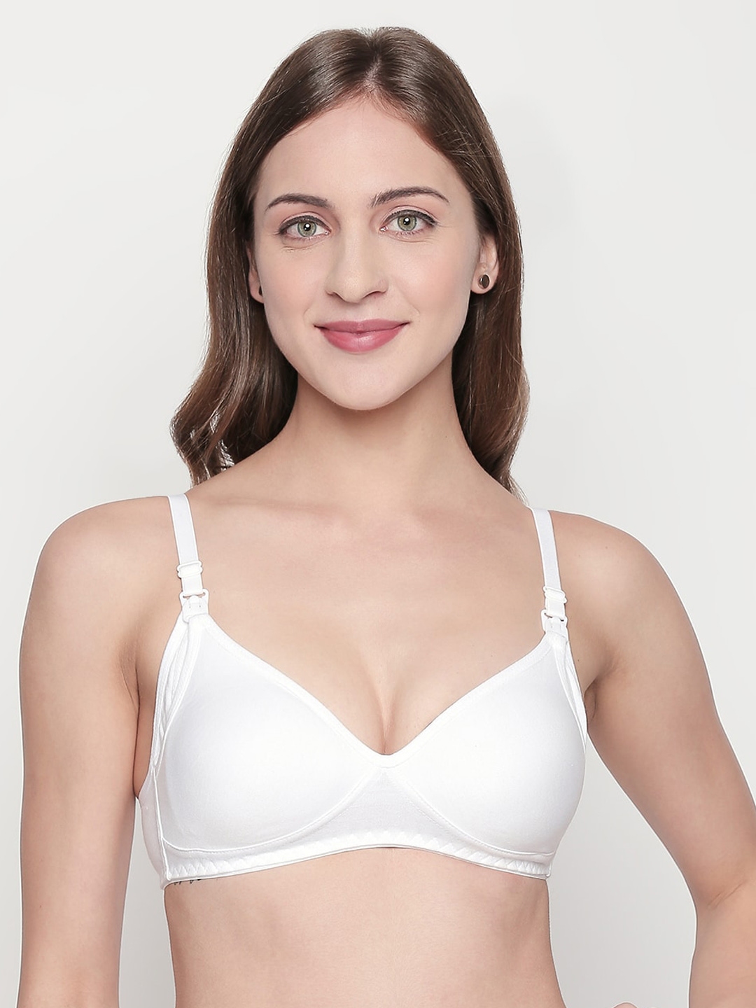 Buy Lovable White Maternity Bra Non-Wired - 34B at