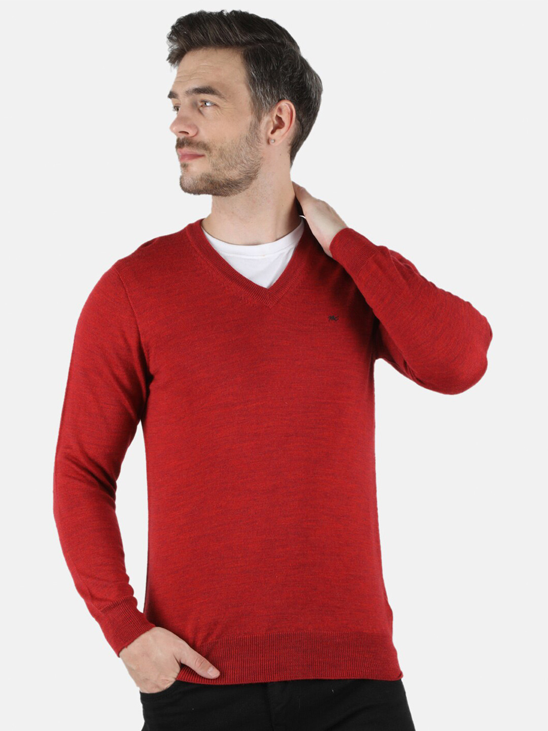Monte Carlo Men Red Pullover