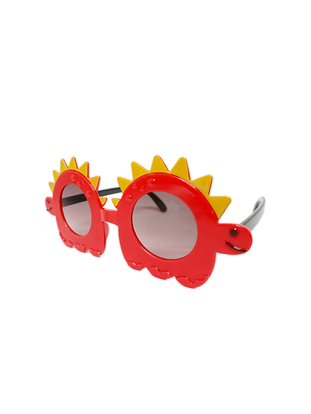 Butterthief Unisex Kids Black Lens & Red Round Sunglasses with UV Protected Lens